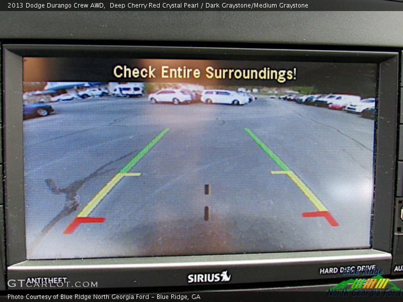Deep Cherry Red Crystal Pearl / Dark Graystone/Medium Graystone 2013 Dodge Durango Crew AWD