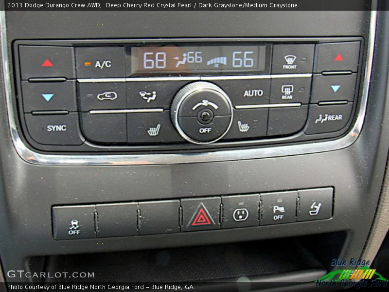 Deep Cherry Red Crystal Pearl / Dark Graystone/Medium Graystone 2013 Dodge Durango Crew AWD