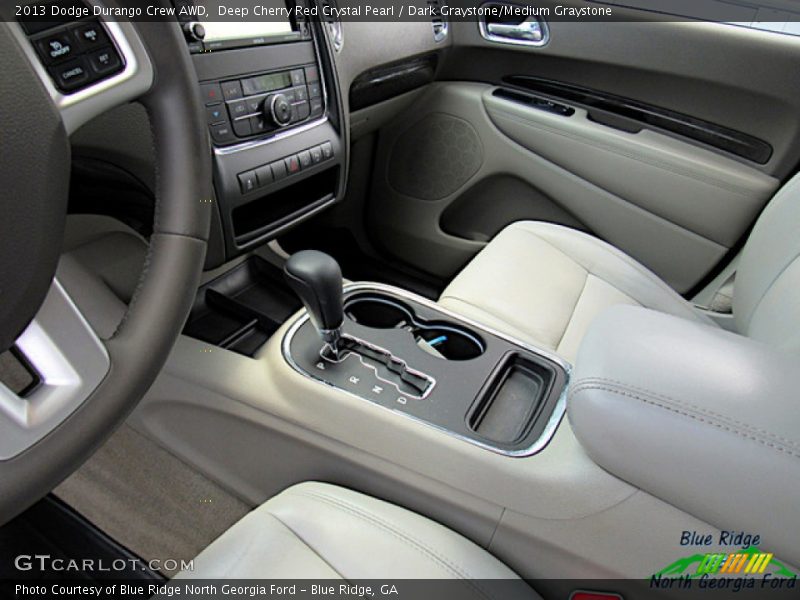 Deep Cherry Red Crystal Pearl / Dark Graystone/Medium Graystone 2013 Dodge Durango Crew AWD