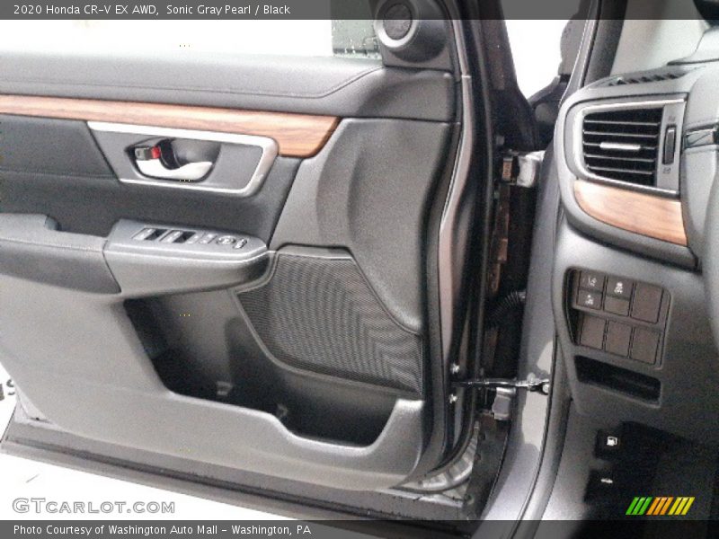 Sonic Gray Pearl / Black 2020 Honda CR-V EX AWD