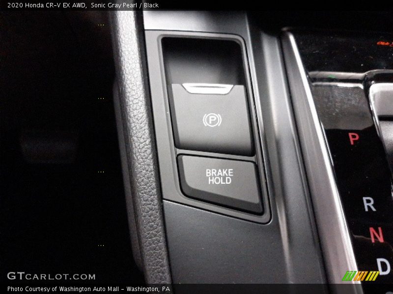 Sonic Gray Pearl / Black 2020 Honda CR-V EX AWD