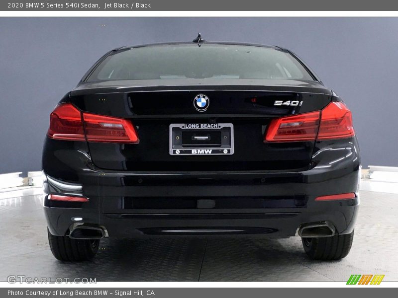 Jet Black / Black 2020 BMW 5 Series 540i Sedan