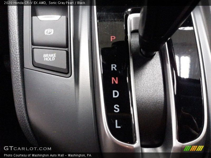 Sonic Gray Pearl / Black 2020 Honda CR-V EX AWD