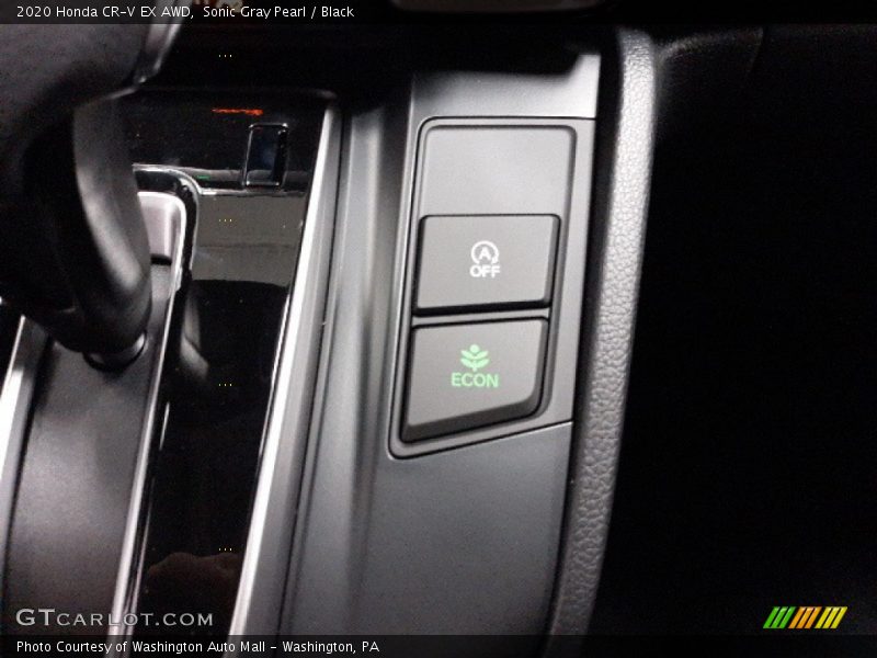 Sonic Gray Pearl / Black 2020 Honda CR-V EX AWD