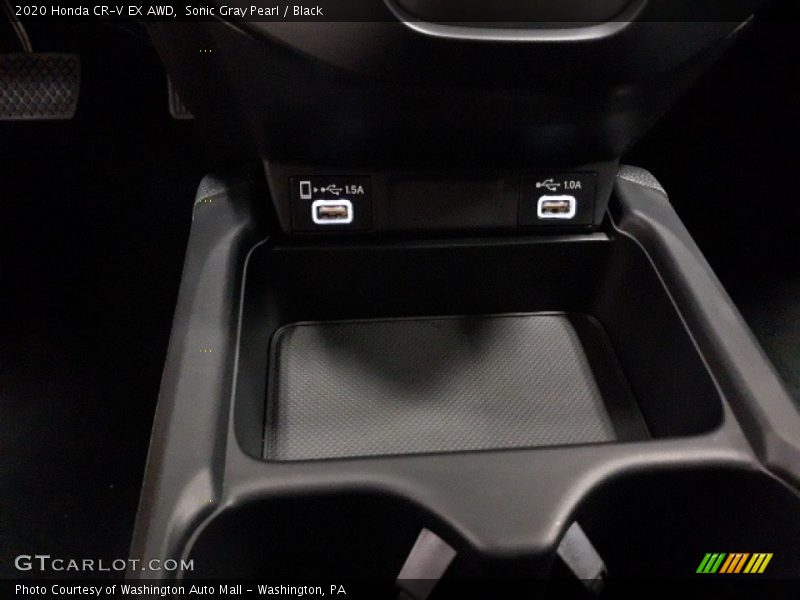 Sonic Gray Pearl / Black 2020 Honda CR-V EX AWD