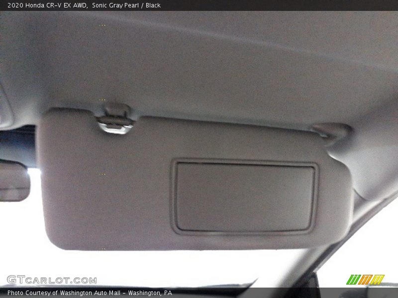 Sonic Gray Pearl / Black 2020 Honda CR-V EX AWD