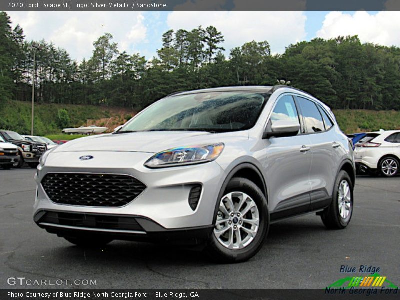 Ingot Silver Metallic / Sandstone 2020 Ford Escape SE