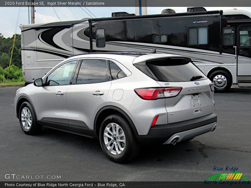 Ingot Silver Metallic / Sandstone 2020 Ford Escape SE