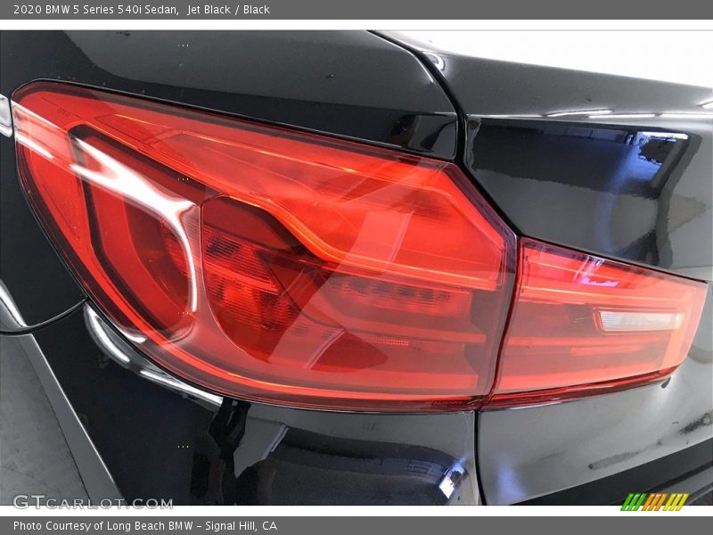Jet Black / Black 2020 BMW 5 Series 540i Sedan