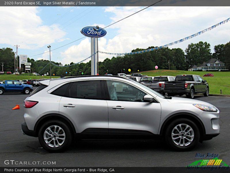 Ingot Silver Metallic / Sandstone 2020 Ford Escape SE