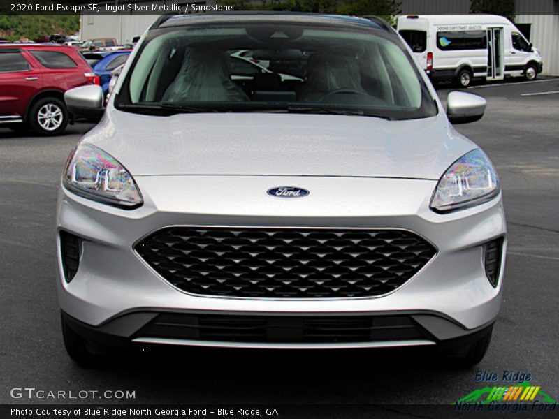 Ingot Silver Metallic / Sandstone 2020 Ford Escape SE