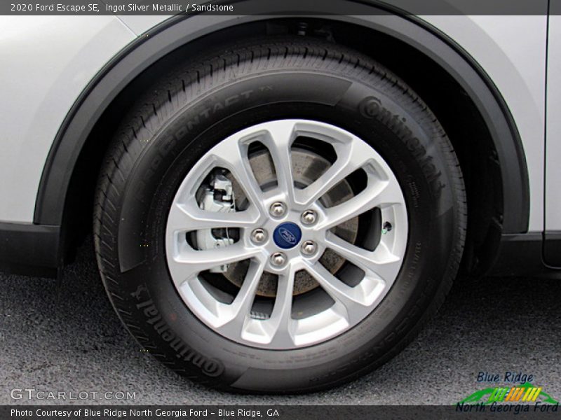 Ingot Silver Metallic / Sandstone 2020 Ford Escape SE