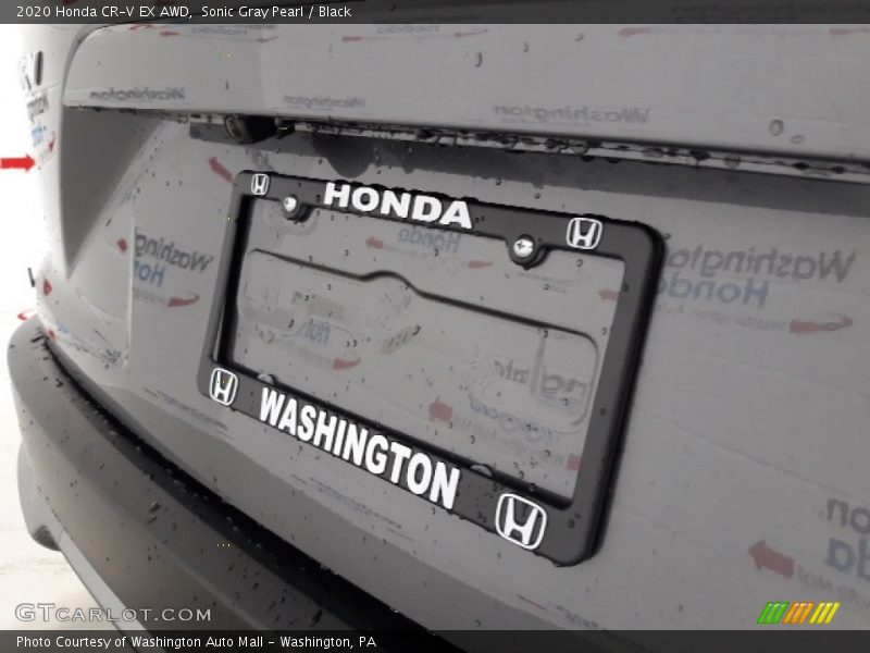 Sonic Gray Pearl / Black 2020 Honda CR-V EX AWD