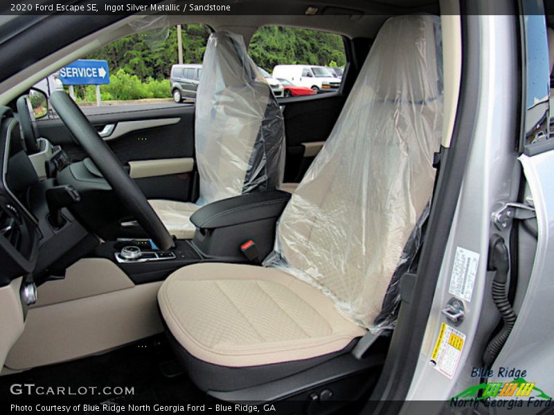 Ingot Silver Metallic / Sandstone 2020 Ford Escape SE