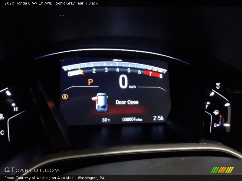 Sonic Gray Pearl / Black 2020 Honda CR-V EX AWD
