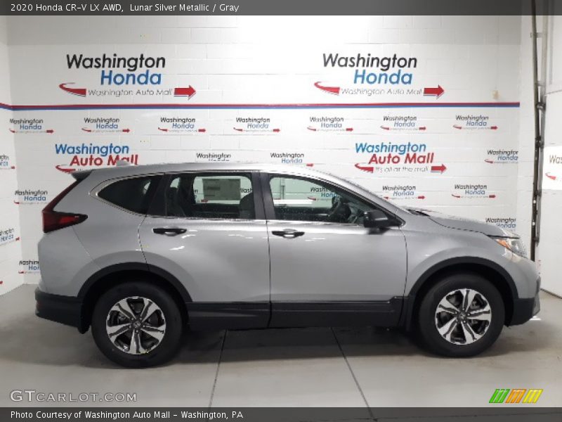Lunar Silver Metallic / Gray 2020 Honda CR-V LX AWD