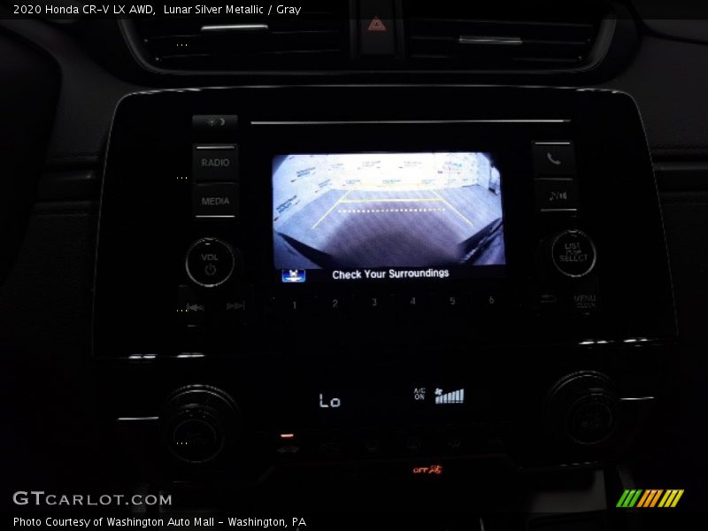 Lunar Silver Metallic / Gray 2020 Honda CR-V LX AWD