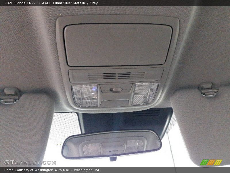 Lunar Silver Metallic / Gray 2020 Honda CR-V LX AWD