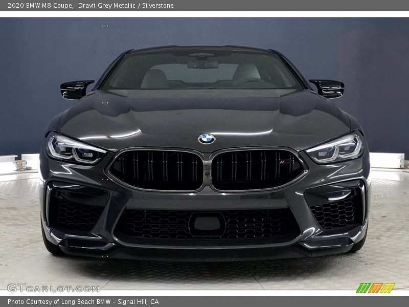 Dravit Grey Metallic / Silverstone 2020 BMW M8 Coupe
