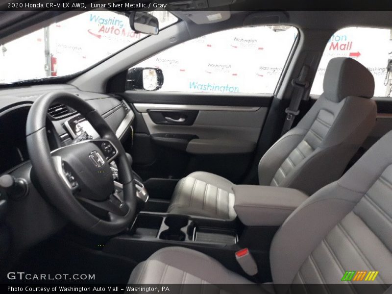 Lunar Silver Metallic / Gray 2020 Honda CR-V LX AWD