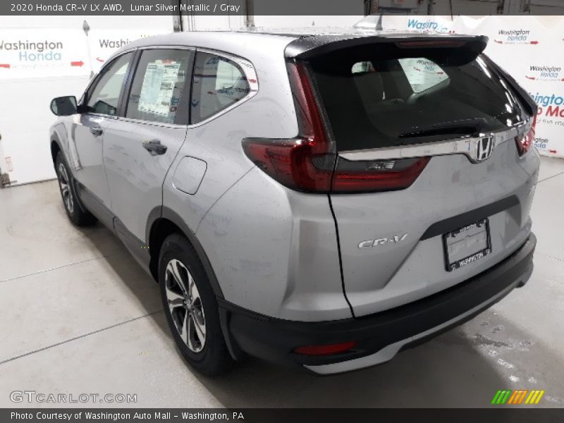 Lunar Silver Metallic / Gray 2020 Honda CR-V LX AWD