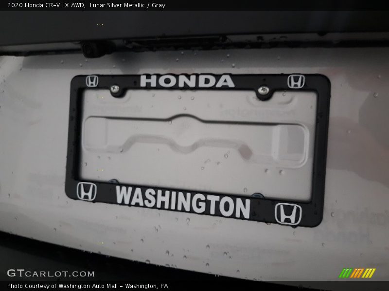 Lunar Silver Metallic / Gray 2020 Honda CR-V LX AWD