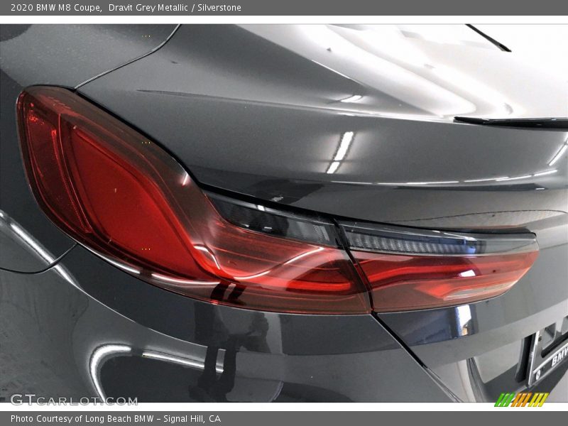 Dravit Grey Metallic / Silverstone 2020 BMW M8 Coupe