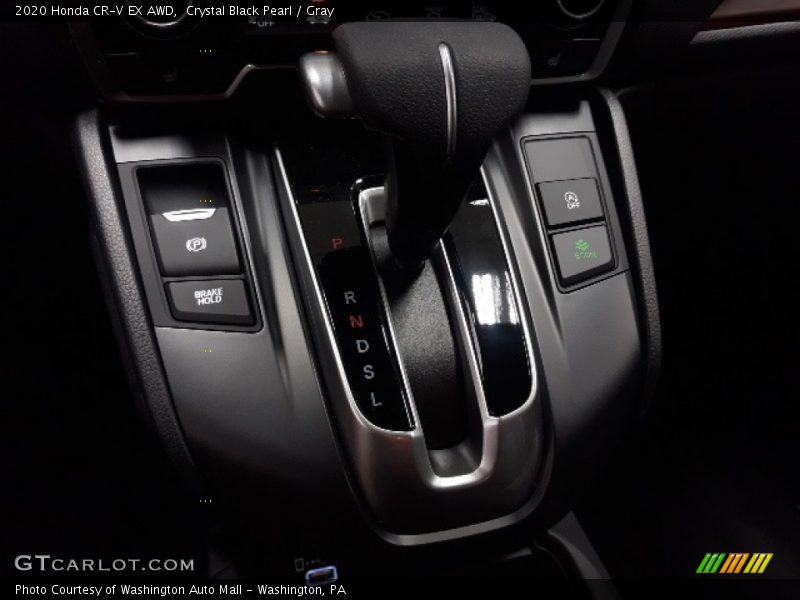 Crystal Black Pearl / Gray 2020 Honda CR-V EX AWD