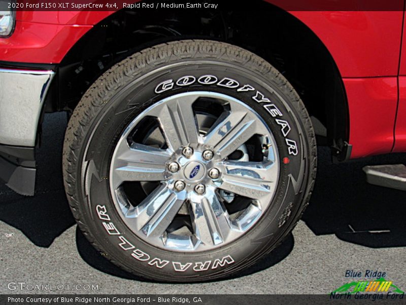 Rapid Red / Medium Earth Gray 2020 Ford F150 XLT SuperCrew 4x4