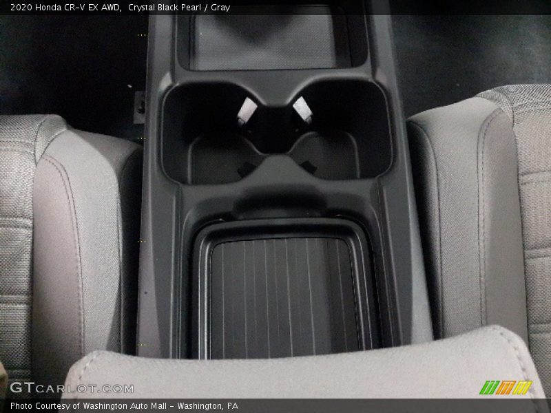 Crystal Black Pearl / Gray 2020 Honda CR-V EX AWD