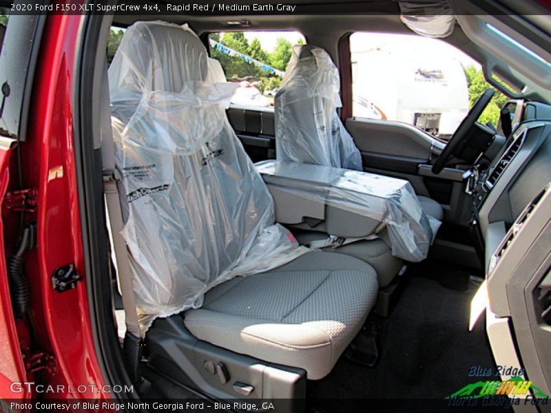 Rapid Red / Medium Earth Gray 2020 Ford F150 XLT SuperCrew 4x4