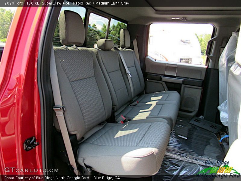 Rapid Red / Medium Earth Gray 2020 Ford F150 XLT SuperCrew 4x4