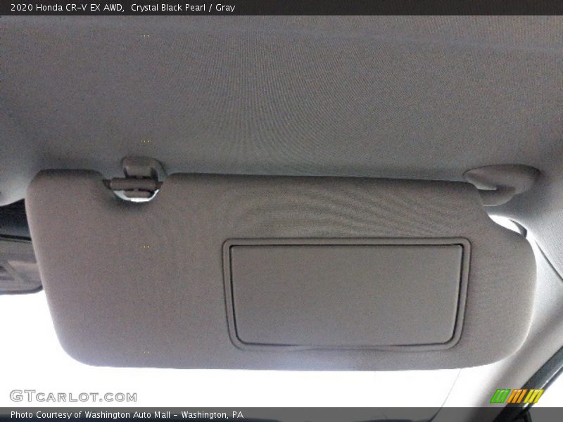 Crystal Black Pearl / Gray 2020 Honda CR-V EX AWD