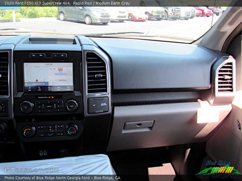 Rapid Red / Medium Earth Gray 2020 Ford F150 XLT SuperCrew 4x4