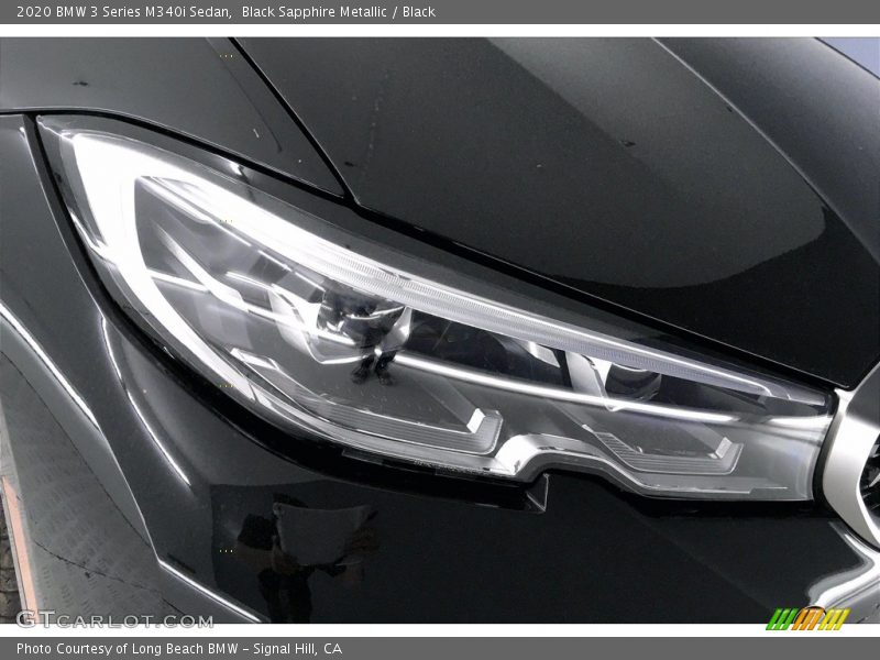 Black Sapphire Metallic / Black 2020 BMW 3 Series M340i Sedan