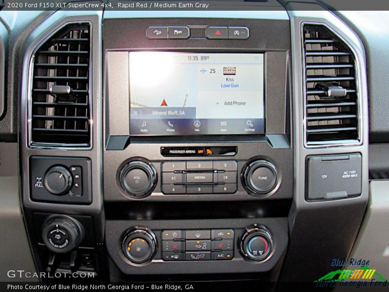 Rapid Red / Medium Earth Gray 2020 Ford F150 XLT SuperCrew 4x4