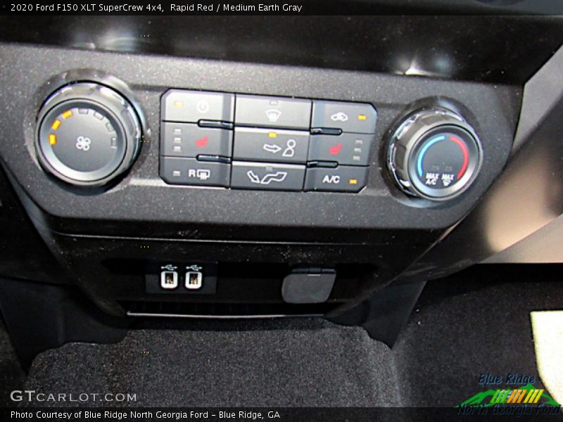 Rapid Red / Medium Earth Gray 2020 Ford F150 XLT SuperCrew 4x4