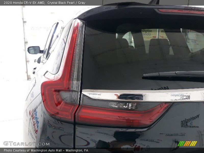 Crystal Black Pearl / Gray 2020 Honda CR-V EX AWD