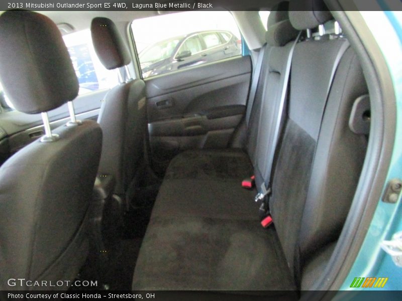 Laguna Blue Metallic / Black 2013 Mitsubishi Outlander Sport ES 4WD
