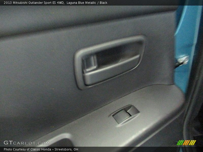 Laguna Blue Metallic / Black 2013 Mitsubishi Outlander Sport ES 4WD