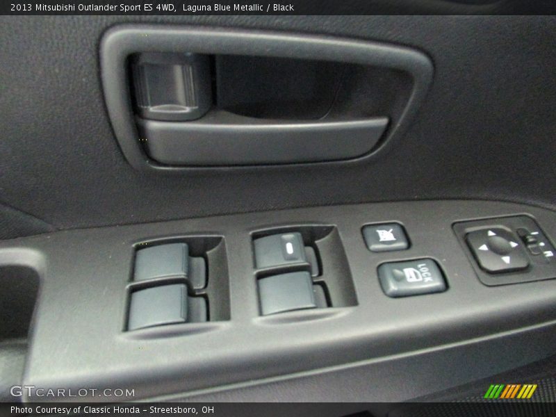 Laguna Blue Metallic / Black 2013 Mitsubishi Outlander Sport ES 4WD