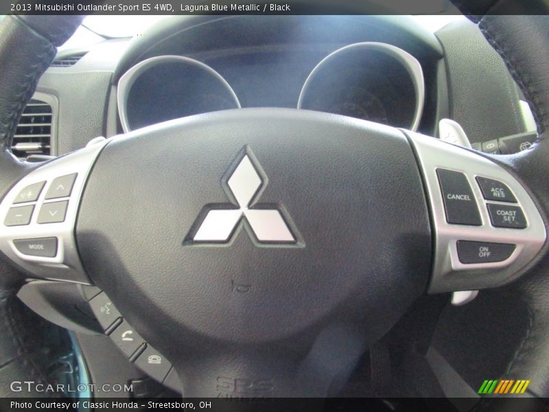 Laguna Blue Metallic / Black 2013 Mitsubishi Outlander Sport ES 4WD