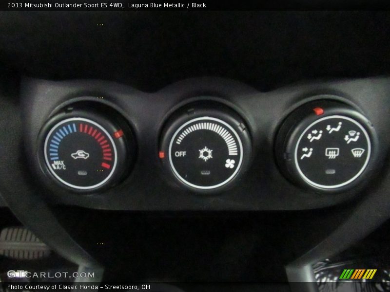 Controls of 2013 Outlander Sport ES 4WD