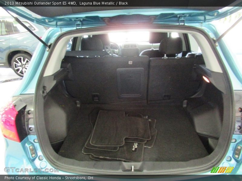 Laguna Blue Metallic / Black 2013 Mitsubishi Outlander Sport ES 4WD