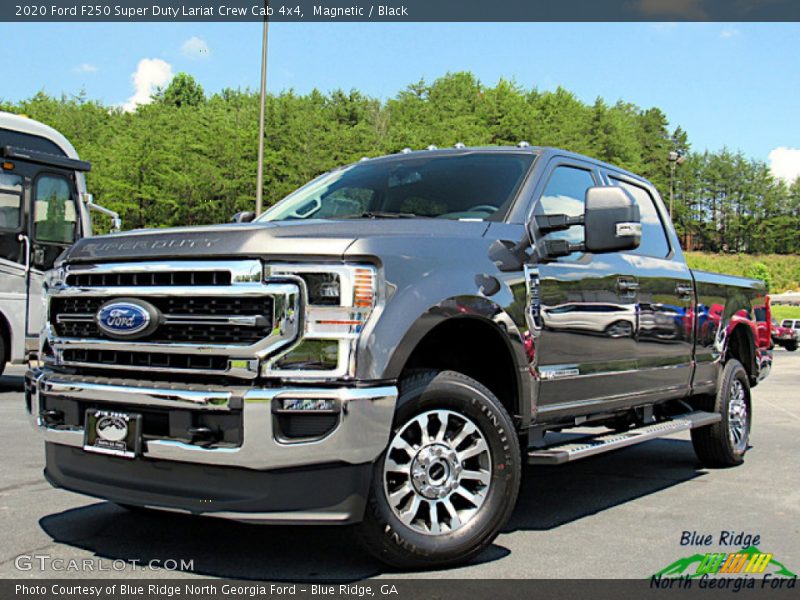Magnetic / Black 2020 Ford F250 Super Duty Lariat Crew Cab 4x4
