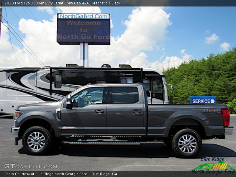 Magnetic / Black 2020 Ford F250 Super Duty Lariat Crew Cab 4x4