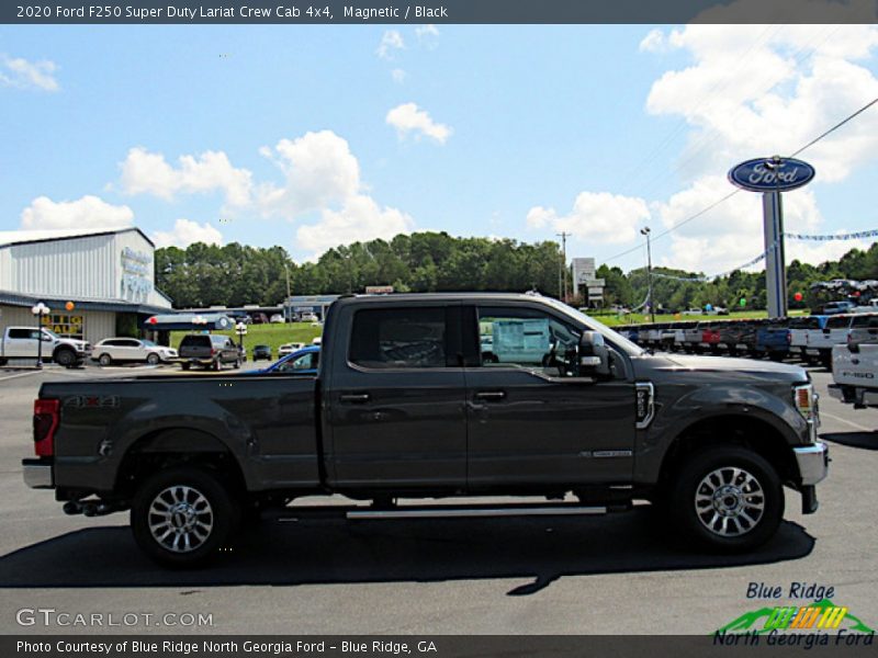 Magnetic / Black 2020 Ford F250 Super Duty Lariat Crew Cab 4x4