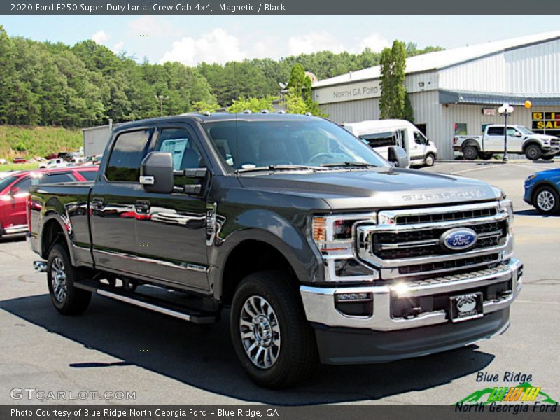 Magnetic / Black 2020 Ford F250 Super Duty Lariat Crew Cab 4x4