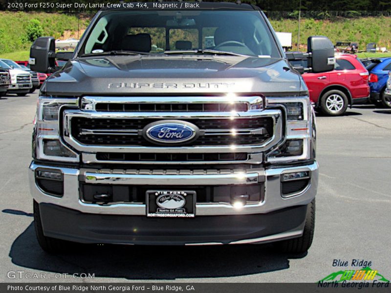 Magnetic / Black 2020 Ford F250 Super Duty Lariat Crew Cab 4x4