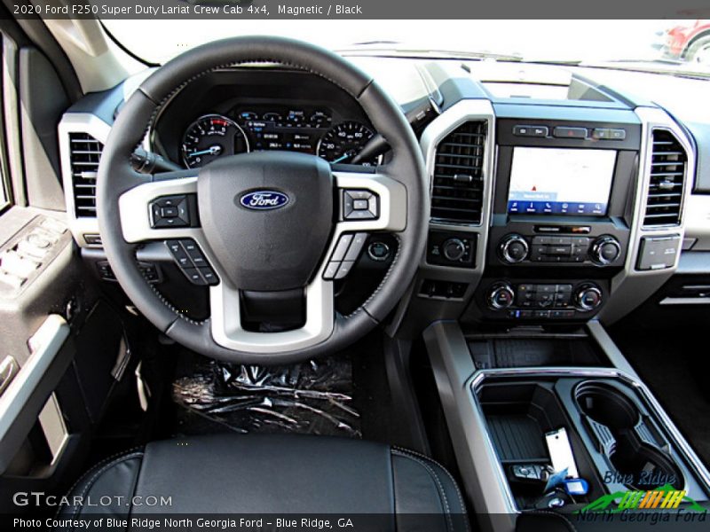 Magnetic / Black 2020 Ford F250 Super Duty Lariat Crew Cab 4x4